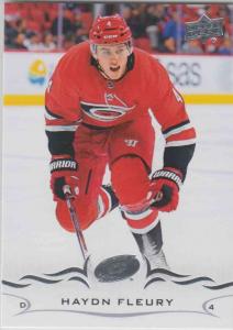 Haydn Fleury - Carolina Hurricanes  2018-2019 Upper Deck s.1 #034