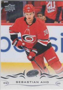 Sebastian Aho - Carolina Hurricanes  2018-2019 Upper Deck s.1 #035