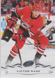 Victor Rask - Carolina Hurricanes  2018-2019 Upper Deck s.1 #036