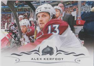 Alex Kerfoot - Colorado Avalanche  2018-2019 Upper Deck s.1 #046