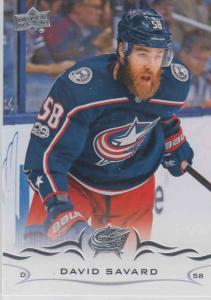 David Savard - Columbus Blue Jackets 2018-2019 Upper Deck s.1 #055
