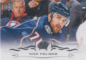 Nick Foligno - Columbus Blue Jackets 2018-2019 Upper Deck s.1 #057