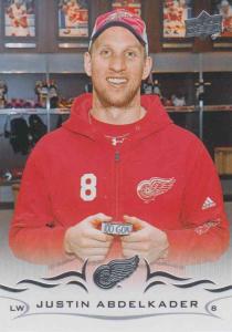 Justin Abdelkader - Detroit Red Wings 2018-2019 Upper Deck s.1 #066