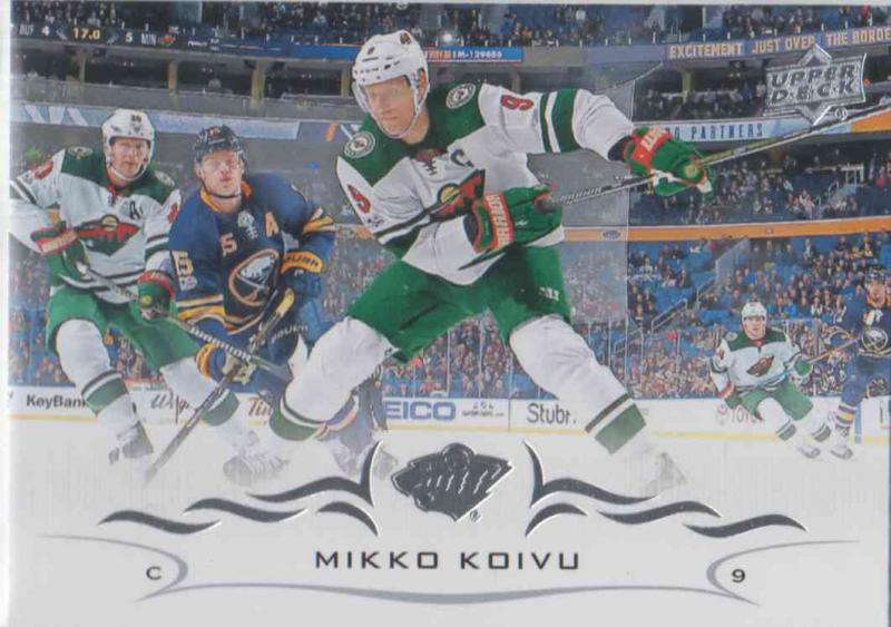 Mikko Koivu - Minnesota Wild  2018-2019 Upper Deck s.1 #091