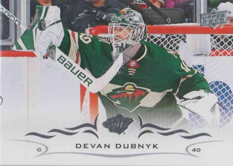 Devan Dubnyk - Minnesota Wild  2018-2019 Upper Deck s.1 #092