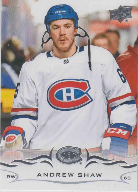 Andrew Shaw - Montreal Canadiens  2018-2019 Upper Deck s.1 #097