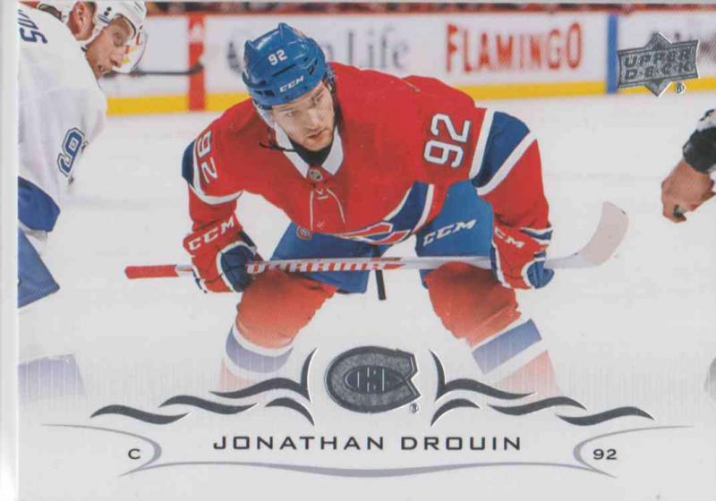 Jonathan Drouin - Montreal Canadiens  2018-2019 Upper Deck s.1 #098