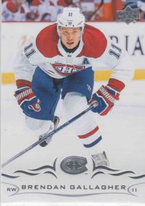 Brendan Gallagher - Montreal Canadiens  2018-2019 Upper Deck s.1 #100