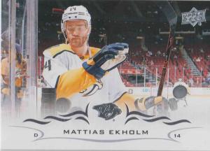 Mattias Ekholm - Nashville Predators  2018-2019 Upper Deck s.1 #106