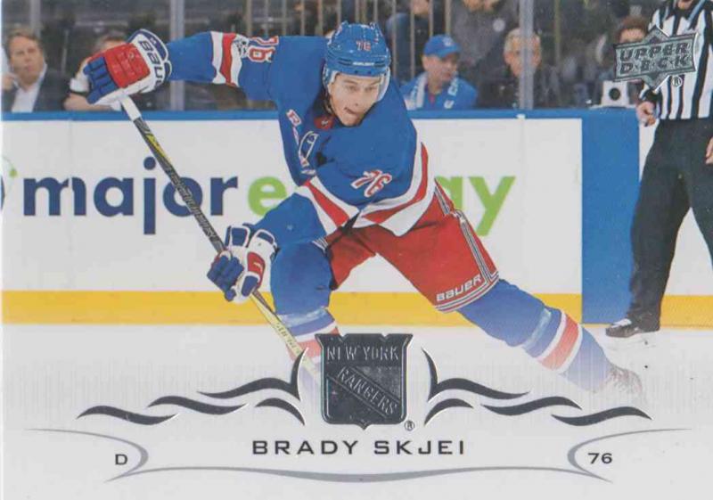 Brady Skjei - New York Rangers 2018-2019 Upper Deck s.1 #120