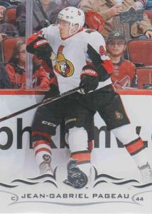 Jean-Gabriel Pageau - Ottawa Senators  2018-2019 Upper Deck s.1 #128