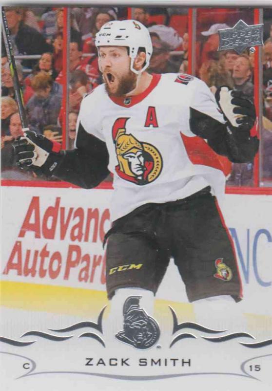Zack Smith - Ottawa Senators  2018-2019 Upper Deck s.1 #130