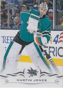 Martin Jones - San Jose Sharks 2018-2019 Upper Deck s.1 #151
