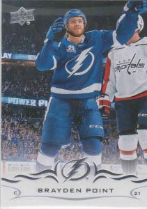 Brayden Point - Tampa Bay Lightning 2018-2019 Upper Deck s.1 #163