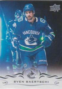 Sven Baertschi - Vancouver Canucks  2018-2019 Upper Deck s.1 #175