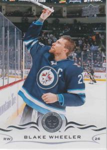 Blake Wheeler - Winnipeg Jets  2018-2019 Upper Deck s.1 #198