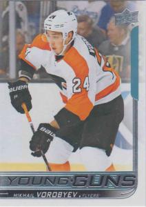 Mikhail Vorobyev - Philadelphia Flyers  2018-2019 Upper Deck s.1 Young Guns RC #203