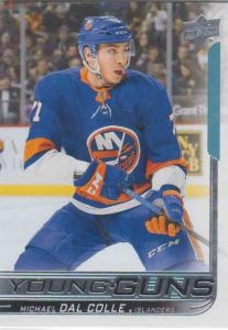 Michael Dal - New York Islanders 2018-2019 Upper Deck s.1 Young Guns RC #208