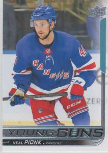 Neal Pionk - New York Rangers 2018-2019 Upper Deck s.1 Young Guns RC #212