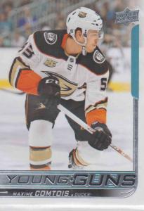 Max Comtois - Anaheim Ducks  2018-2019 Upper Deck s.1 Young Guns RC #216