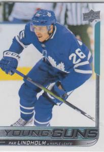 Par Lindholm - Toronto Maple Leafs 2018-2019 Upper Deck s.1 Young Guns RC #243