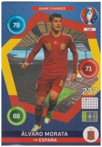 Adrenalyn XL UEFA Euro 2016, Game Changer, #112, Alvaro Morata