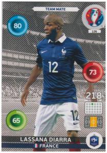 Adrenalyn XL UEFA Euro 2016, Team Mate, #126, Lassana Diarra