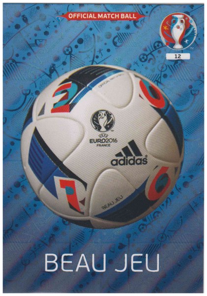 Adrenalyn XL UEFA Euro 2016, Official Ball, #12, Official Ball