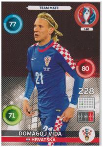 Adrenalyn XL UEFA Euro 2016, Team Mate, #140, Domagoj Vida