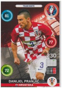 Adrenalyn XL UEFA Euro 2016, Team Mate, #141, Danijel Pranjic