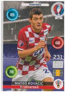 Adrenalyn XL UEFA Euro 2016, Team Mate, #146, Mateo Kovacic