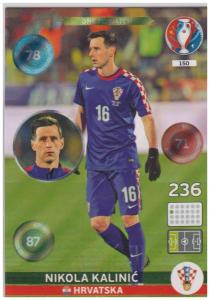 Adrenalyn XL UEFA Euro 2016, One to Watch, #150, Nikola Kalinic