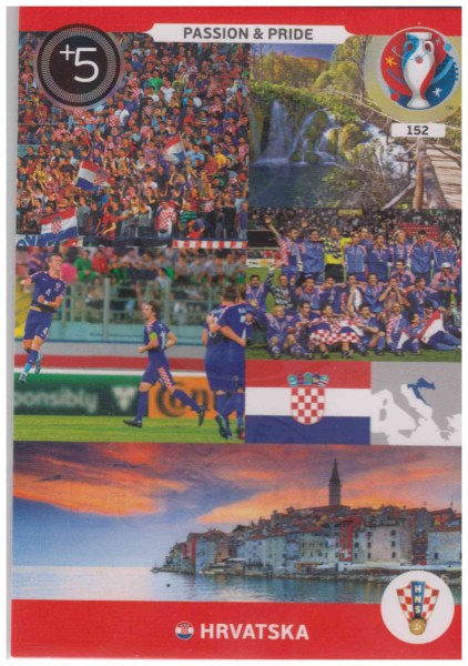 Adrenalyn XL UEFA Euro 2016, Passion & Pride, #152, Hrvatska