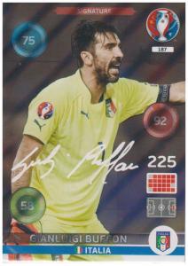 Adrenalyn XL UEFA Euro 2016, Signature, #187, Gianluigi Buffon