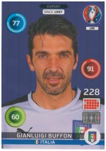 Adrenalyn XL UEFA Euro 2016, Expert, #188, Gianluigi Buffon