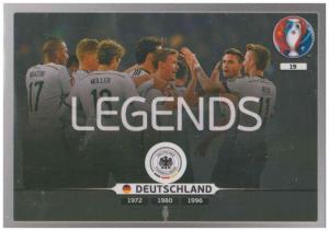Adrenalyn XL UEFA Euro 2016, Legend, #19, Deutschland