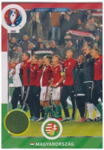 Adrenalyn XL UEFA Euro 2016, Making History, #202, Magyarorszag