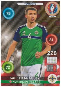 Adrenalyn XL UEFA Euro 2016, Team Mate, #210, Gareth McAuley