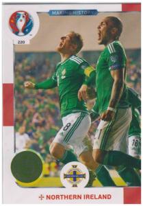 Adrenalyn XL UEFA Euro 2016, Making History, #220, Northern Ireland