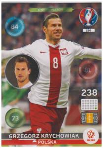Adrenalyn XL UEFA Euro 2016, One to Watch, #256, Grzegorz Krychowiak