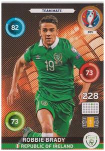 Adrenalyn XL UEFA Euro 2016, Team Mate, #285, Robbie Brady