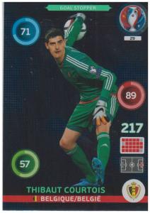 Adrenalyn XL UEFA Euro 2016, Goal Stopper, #029, Thibaut Courtois