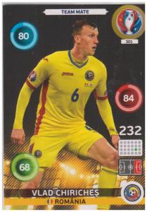 Adrenalyn XL UEFA Euro 2016, Team Mate, #301, Vlad Chiriches
