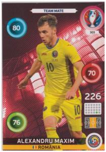 Adrenalyn XL UEFA Euro 2016, Team Mate, #303, Alexandru Maxim