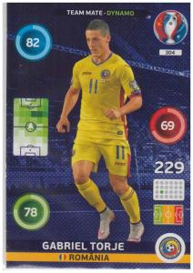 Adrenalyn XL UEFA Euro 2016, Team Mate - Dynamo, #304, Gabriel Torje