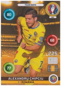 Adrenalyn XL UEFA Euro 2016, Team Mate, #307, Alexandru Chipciu