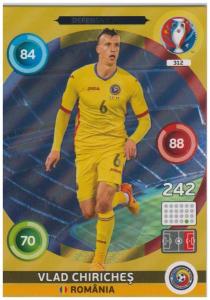 Adrenalyn XL UEFA Euro 2016, Defensive Rock, #312, Vlad Chiriches