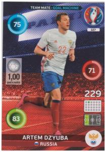 Adrenalyn XL UEFA Euro 2016, Team Mate - Goal Machine, #327, Artem Dzyuba