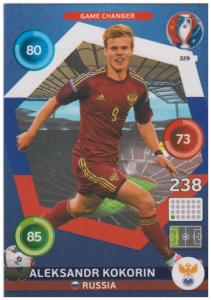 Adrenalyn XL UEFA Euro 2016, Game Changer, #329, Aleksandr Kokorin