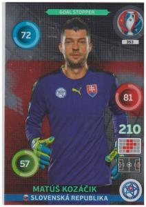 Adrenalyn XL UEFA Euro 2016, Goal Stopper, #353, Matus Kozacik